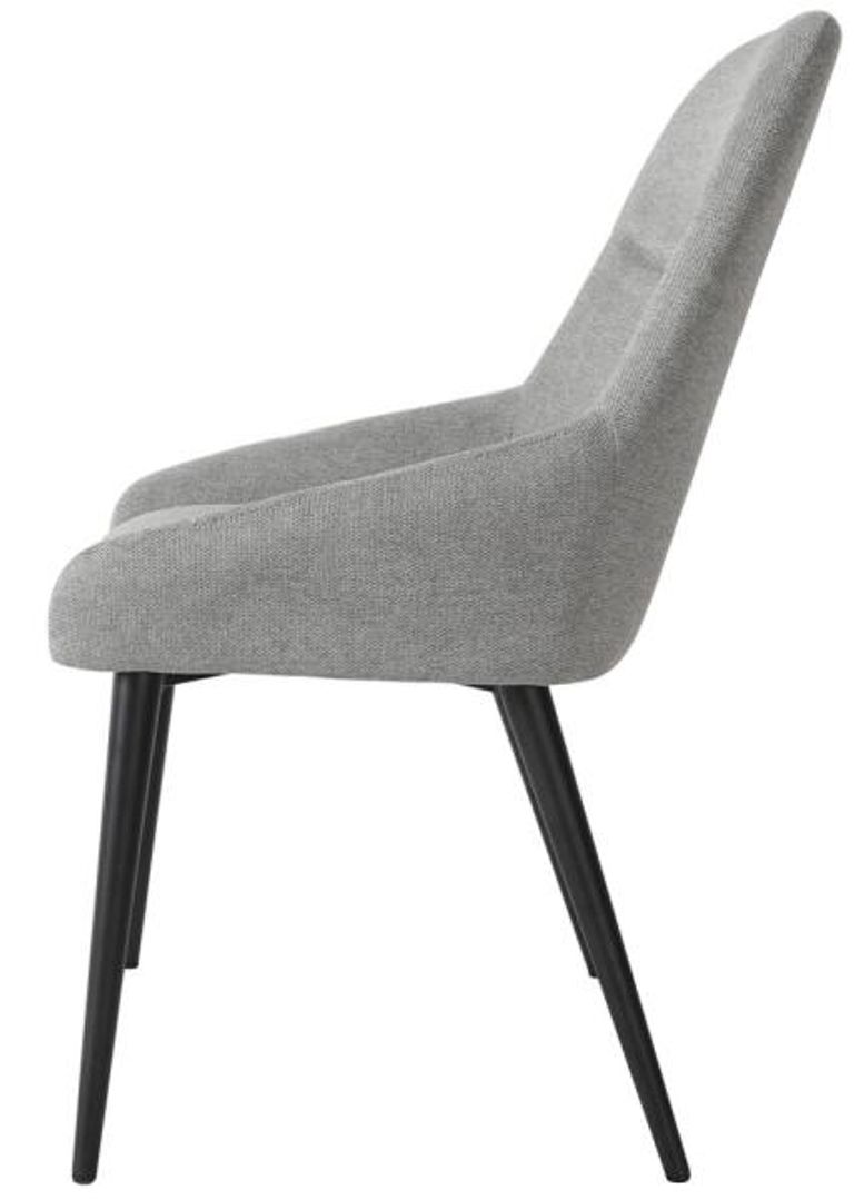 Claflin Dining Chair - Set of 2 - Grey Fabric