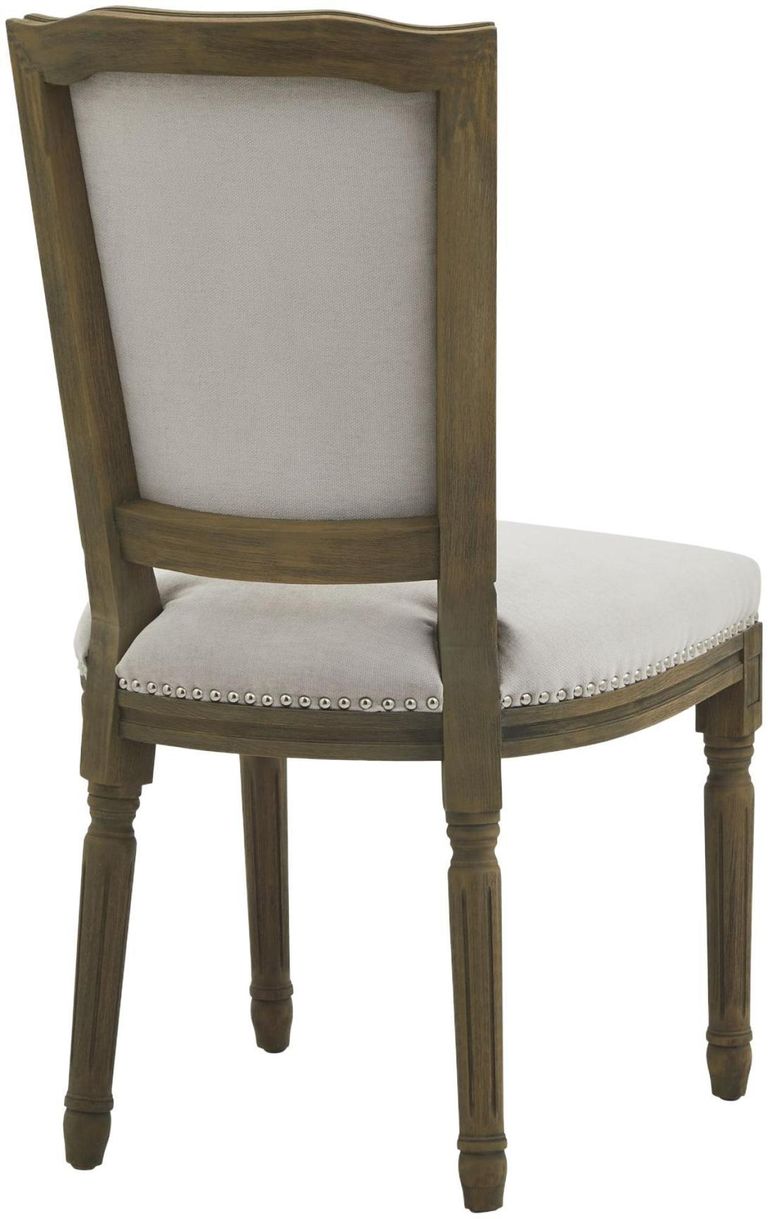2 x Clare Grey Fabric Dining Chair