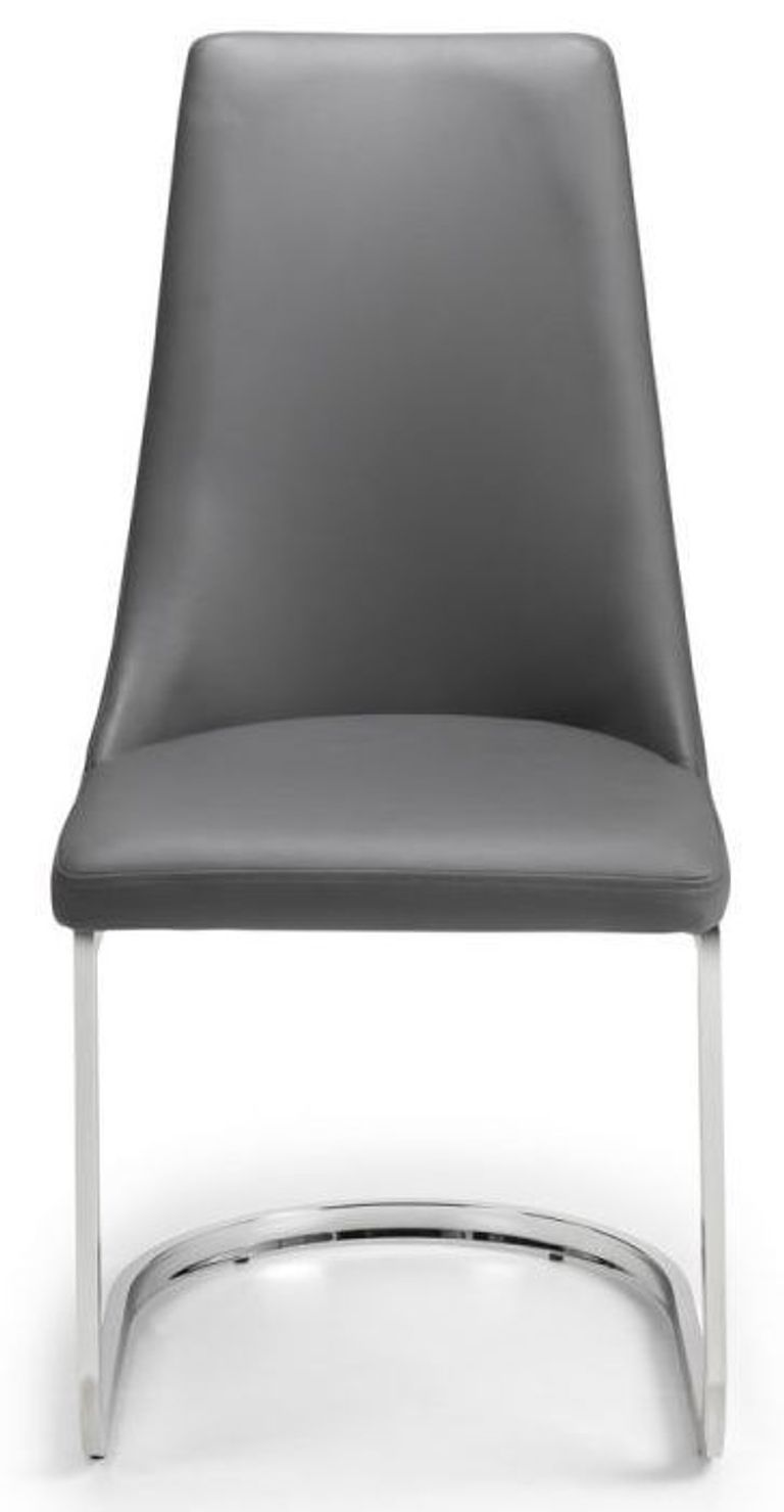 Como Cantilever Dining Chair - Set of 2 - Grey