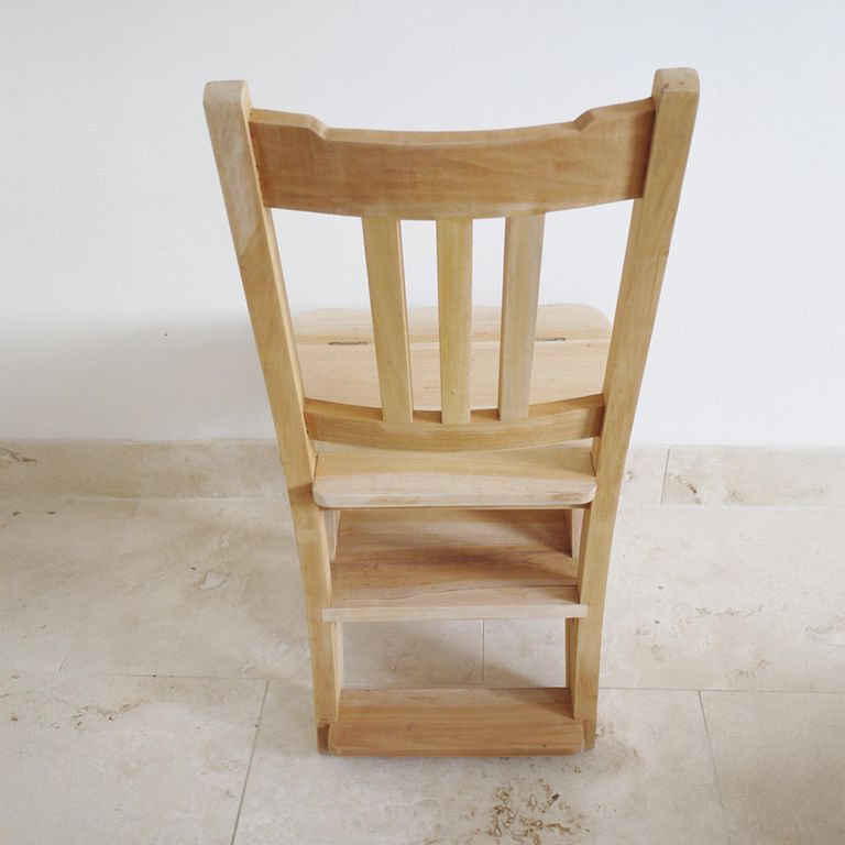 Dining Chair - Mahogany Wood - Set of 2