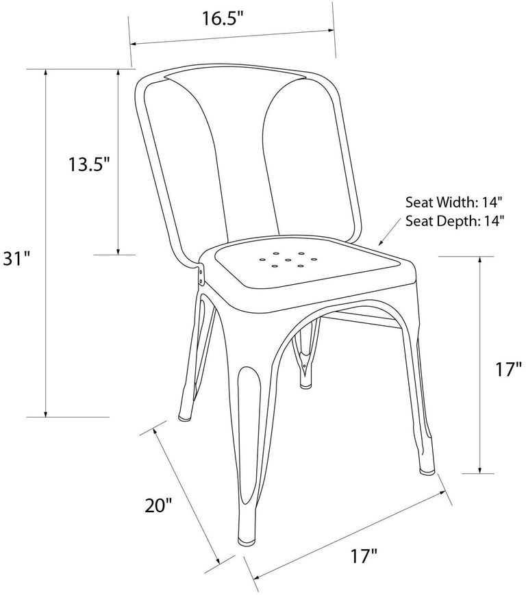 2 x Finney Grey Dining Chair - C009012UK