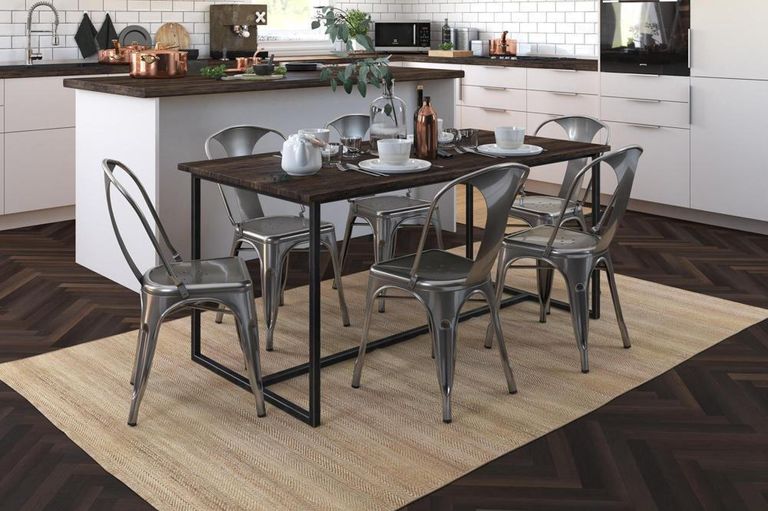 2 x Finney Grey Dining Chair - C009012UK