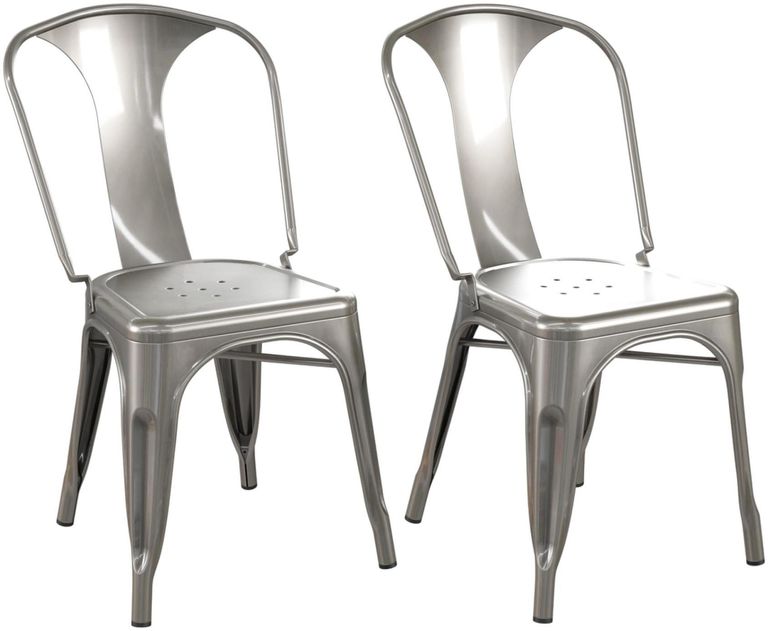 2 x Finney Grey Dining Chair - C009012UK