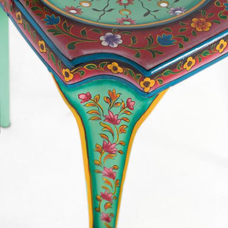 Flint Dining Chair - Painted Metal Tolix Style - Set of 2