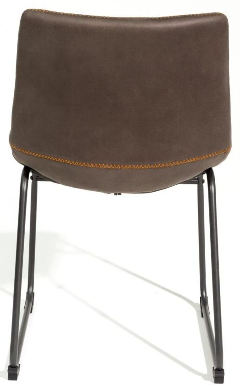 2 x Fremont Mussel Grey Fabric Dining Chair