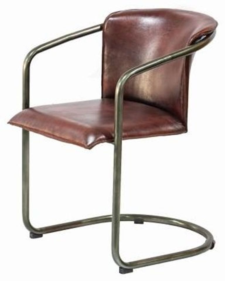 2 x Gulmarg Leather Dining Armchair