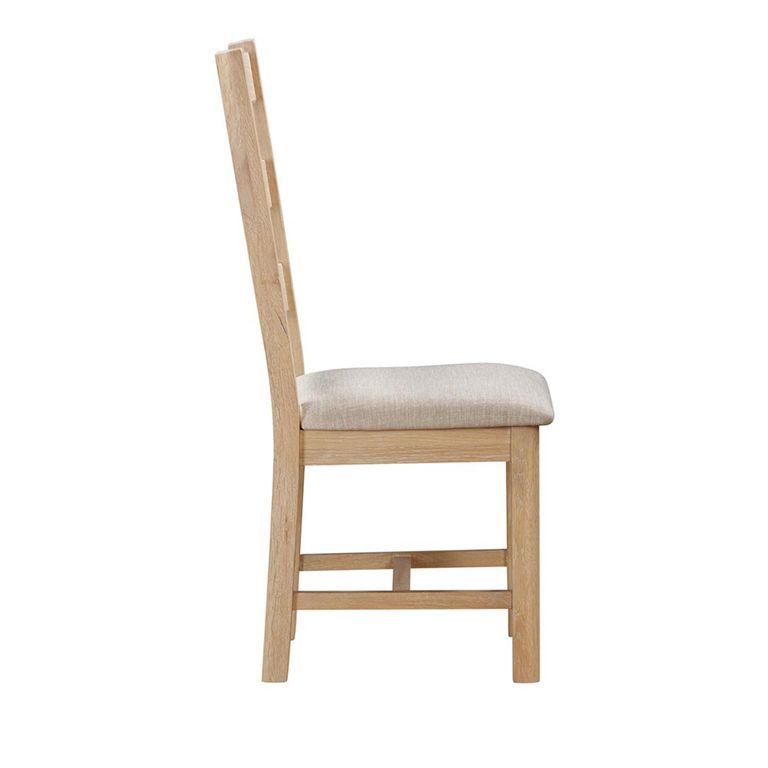 Hayley Dining Chair - Ladder Back - Set of 2 - Oak