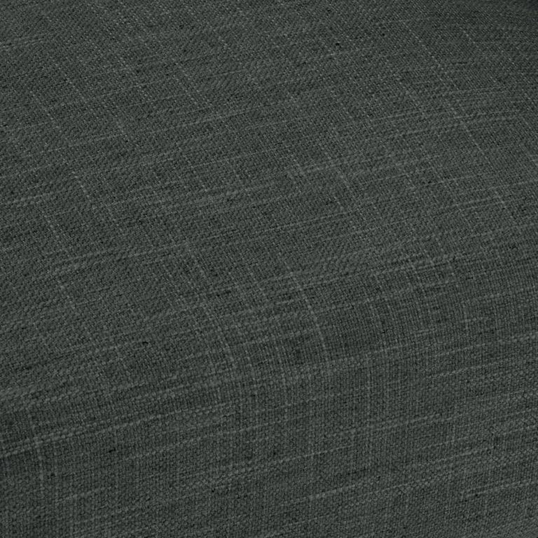 Luna Dining Chair - Set of 2 - Charcoal Fabric