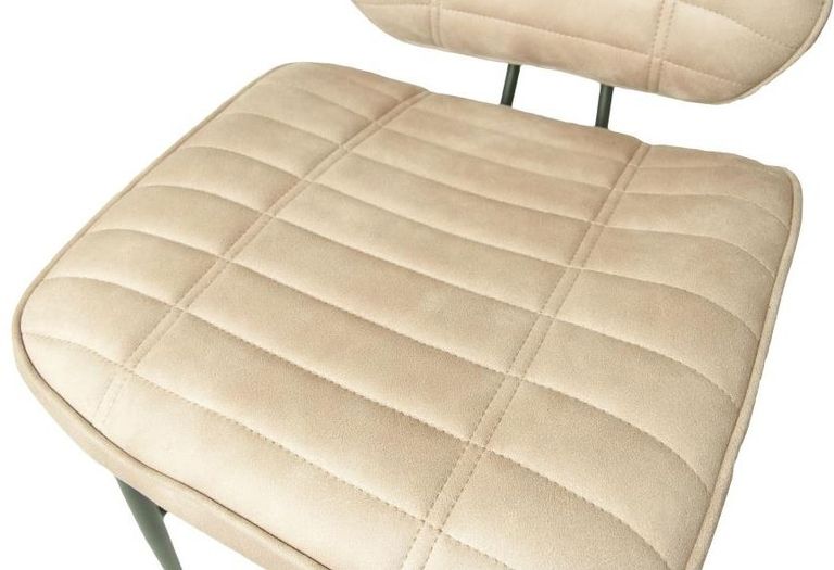 2 x Marigot Oyster Natural Vintage Leather Dining Chair