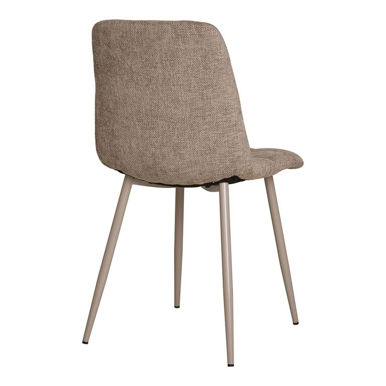 Middelfart Dining Chair - Set of 2 - Grey - Fabric