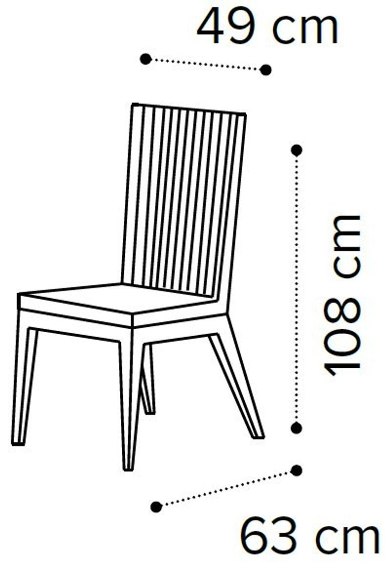 Armonia Dining Chair - Flute Fabric - Silver Birch - Set of 2