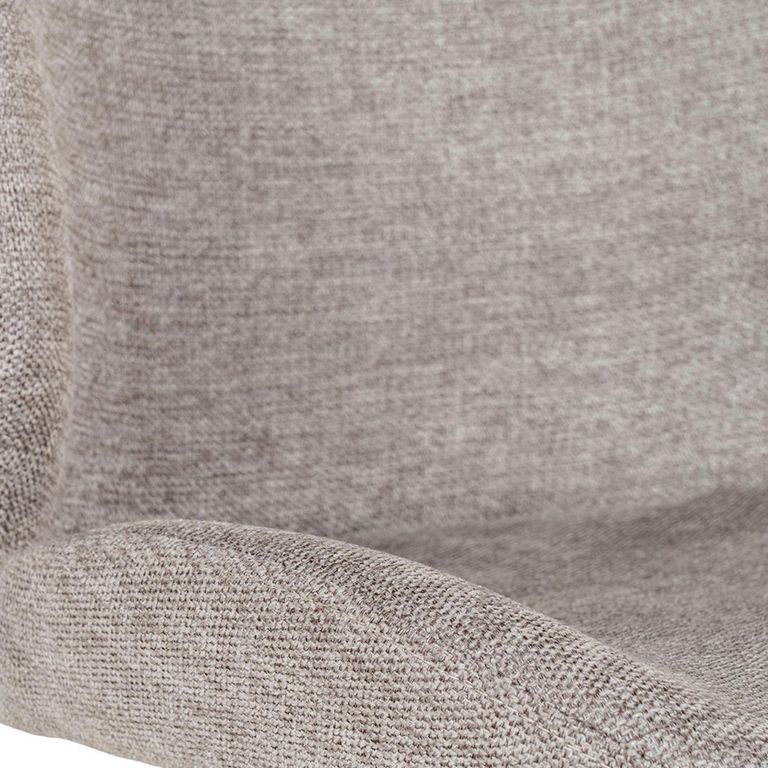 Monte Carlo Dining Chair - Set of 2 - Stone - Fabric - Swivel