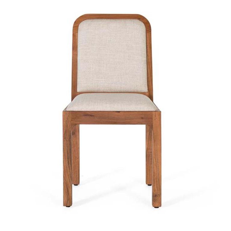 Monza Dining Chair - Set of 2 - Natural Acacia Wood