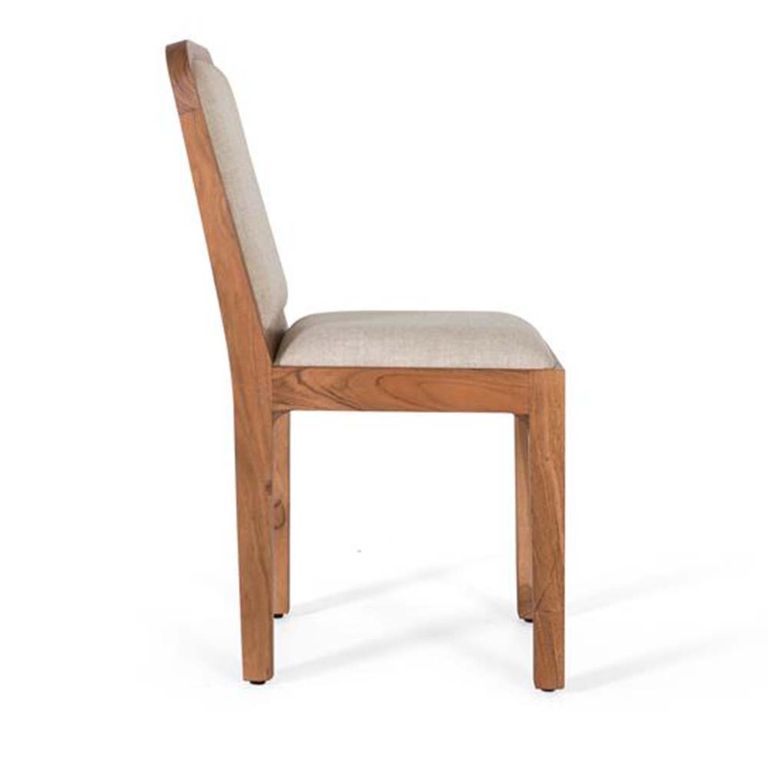Monza Dining Chair - Set of 2 - Natural Acacia Wood
