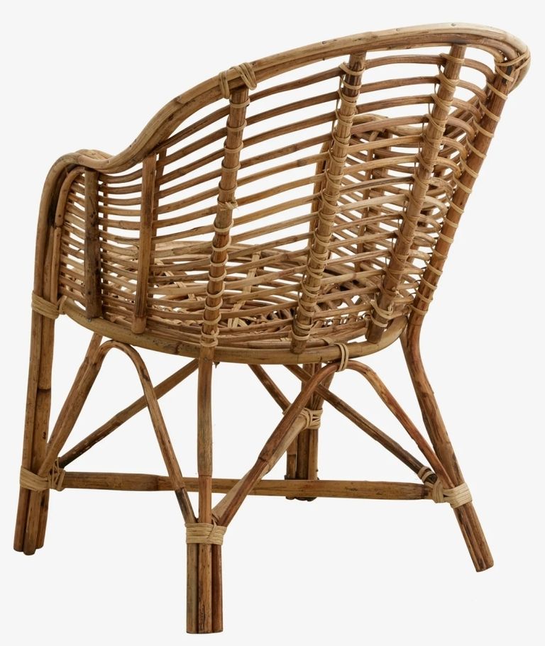 2 x Cania Bamboo Natural Dining Chair