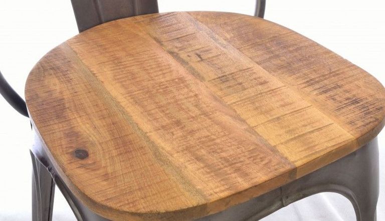 2 x Old Empire Mango Wood Dining Chair