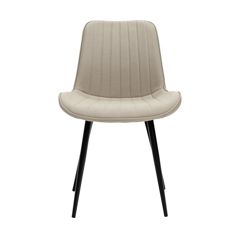 2 x Richmond Stone Faux Leather Dining Chair