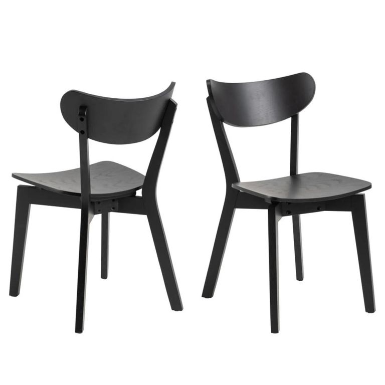 Roxby Dining Chair - Set of 2 - Black
