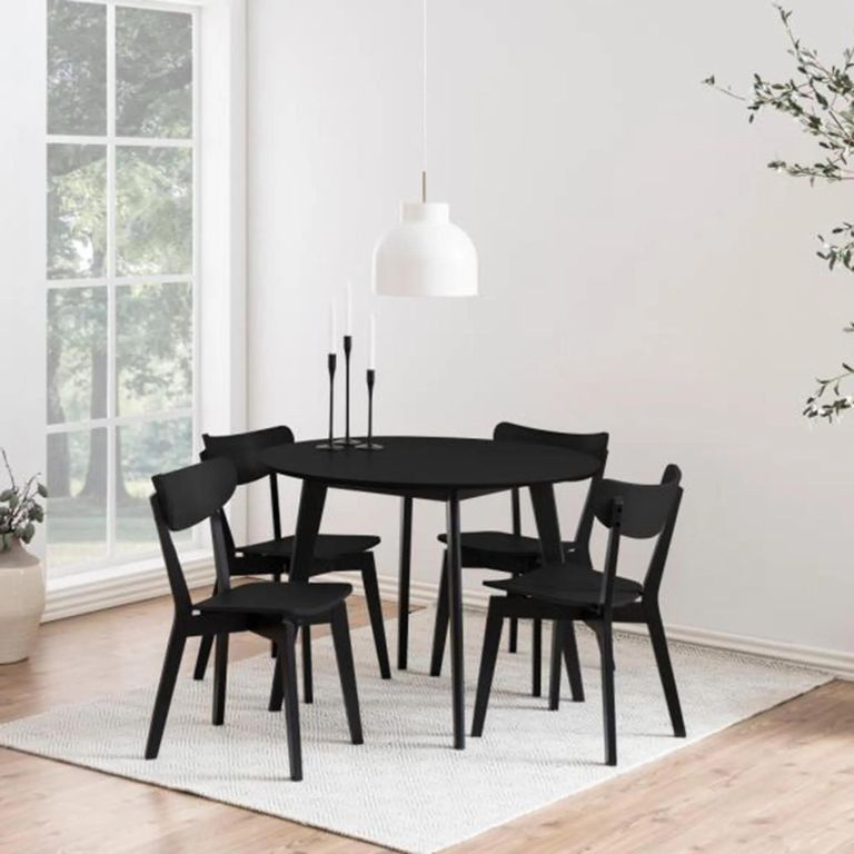Roxby Dining Chair - Set of 2 - Black