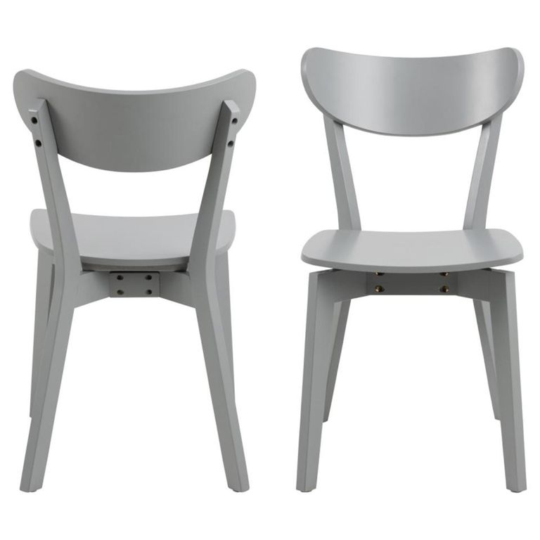 Roxby Dining Chair - Set of 2 - Grey