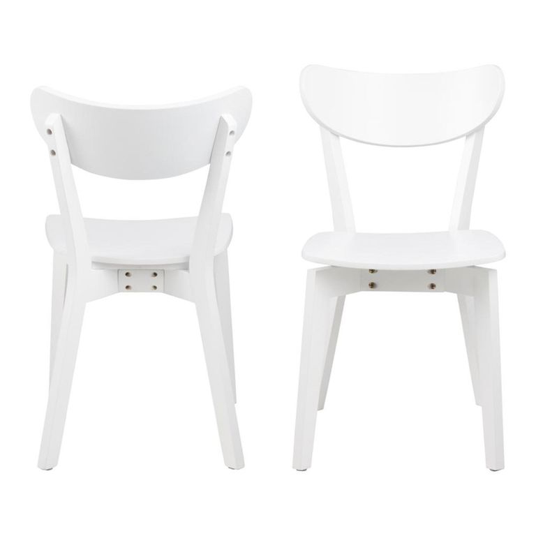 Roxby Dining Chair - Set of 2 - White