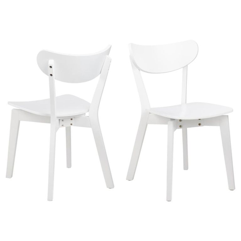 Roxby Dining Chair - Set of 2 - White