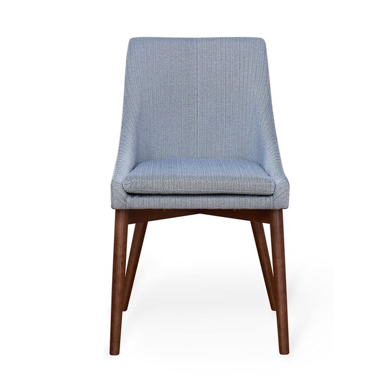 Shiro Dining Chairs - Set of 2 - Grey Fabric