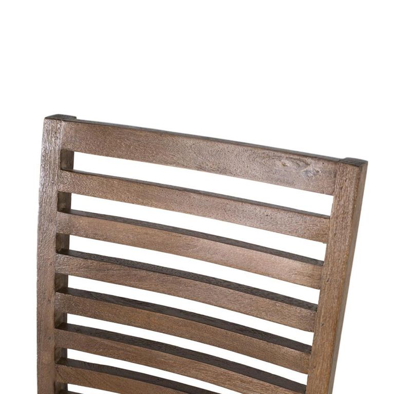 Udine Dining Chair - Mango Wood - Ladder Back - Set of 2