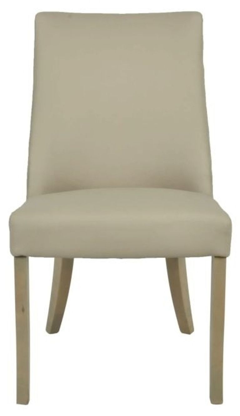 2 x Urich Beige PU Dining Chair