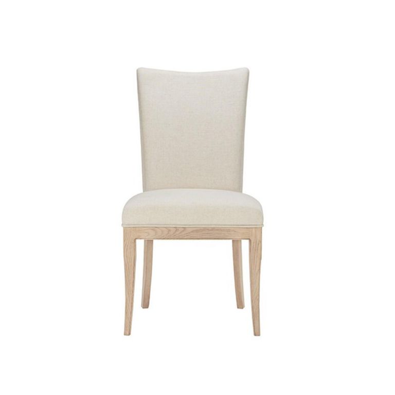 Toulon Dining Chair - Set of 2 - Cream Fabric