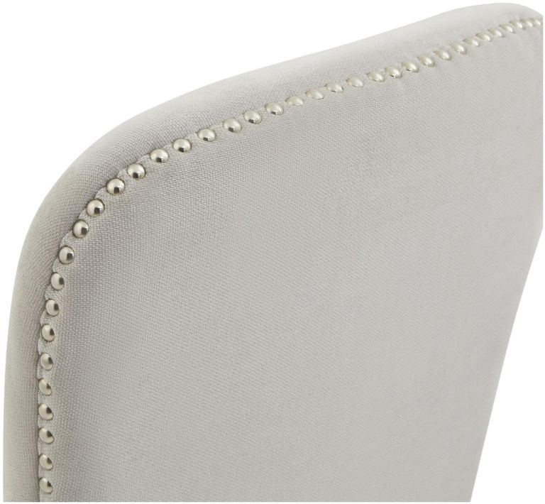 2 x Yeppoon Grey Fabric Dining Chair