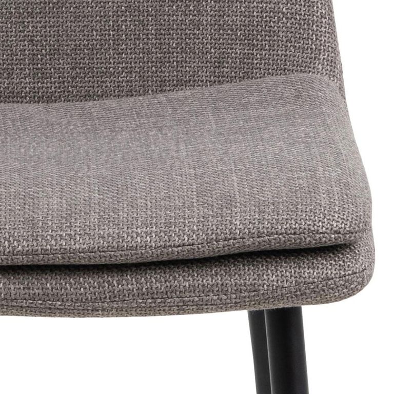 Becca Dining Chair - Set of 4 - Light Grey Fabric