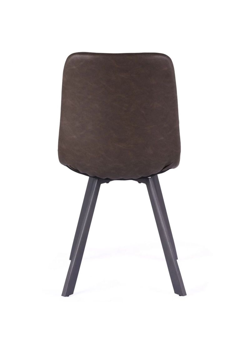 4 x Ryan Vintage Taupe PU Dining Chair