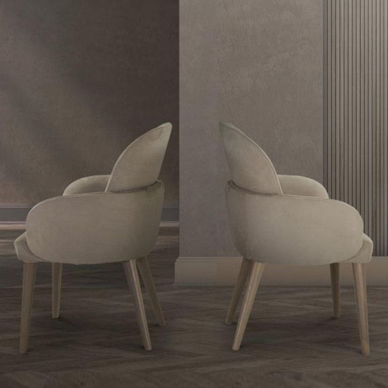 Abbie Dining Armchair - Fabric - Variation Available