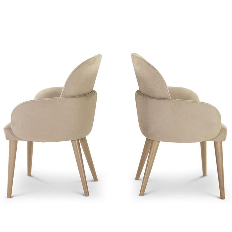 Abbie Dining Armchair - Fabric - Variation Available