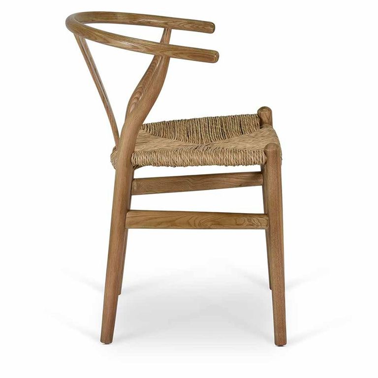 Chilthorne Wishbone Dining Chair Set of 2 Natural