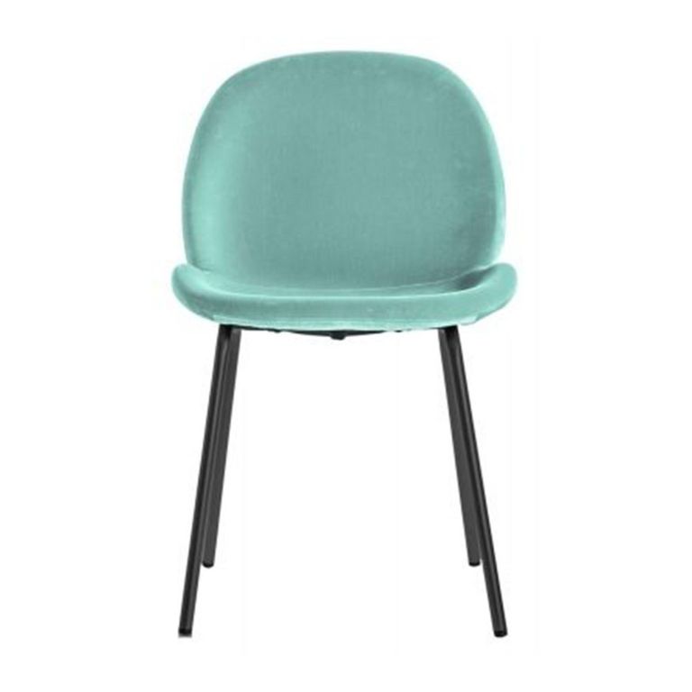 Clearance - Set of 2 Flanagan Mint Velvet Dining Chair - A188