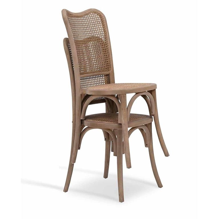 Fairlight Rattan Dining Chair Set of 2 Natural