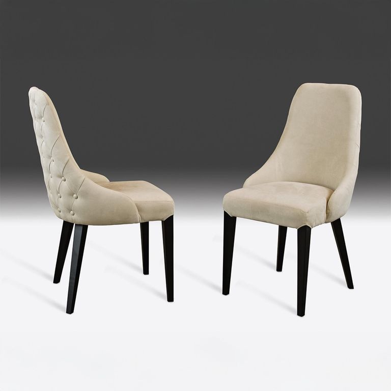 Luna Dining Chair - Leather - Variation Available