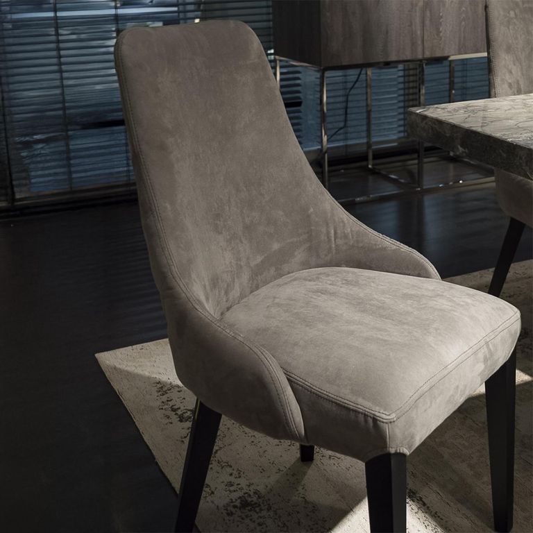 Luna Dining Chair - Leather - Variation Available