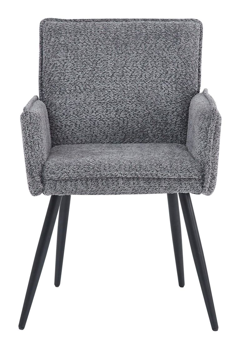 Monza Grey Fabric Dining Armchair