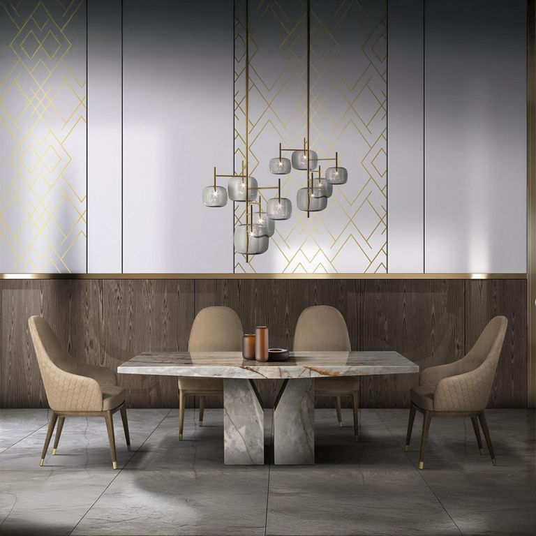 Sylvia Dining Armchair - Leather - Variation Available