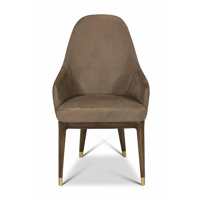 Sylvia Dining Armchair - Leather - Variation Available