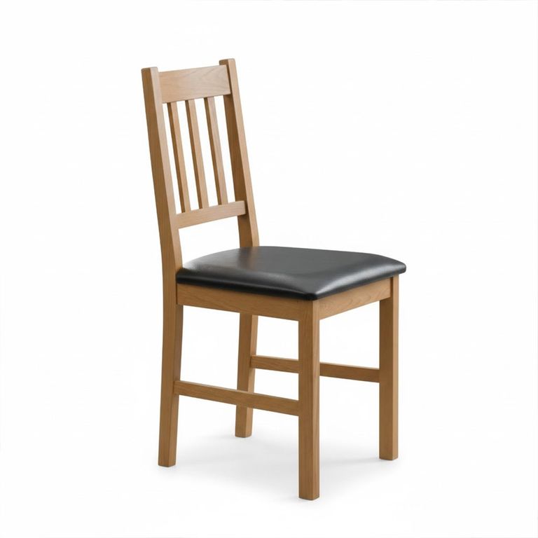 Coxmoor Dining Set - 75cm - 2 Seater - Square - 2 Chairs - Oak