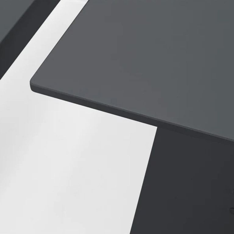 Newport Corner Dining Set - 4 Seater - 109cm - Dark Grey