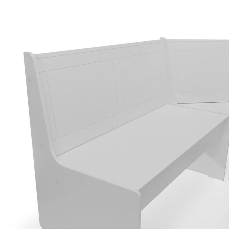 Newport Corner Dining Set - 4 Seater - 109cm - Grey