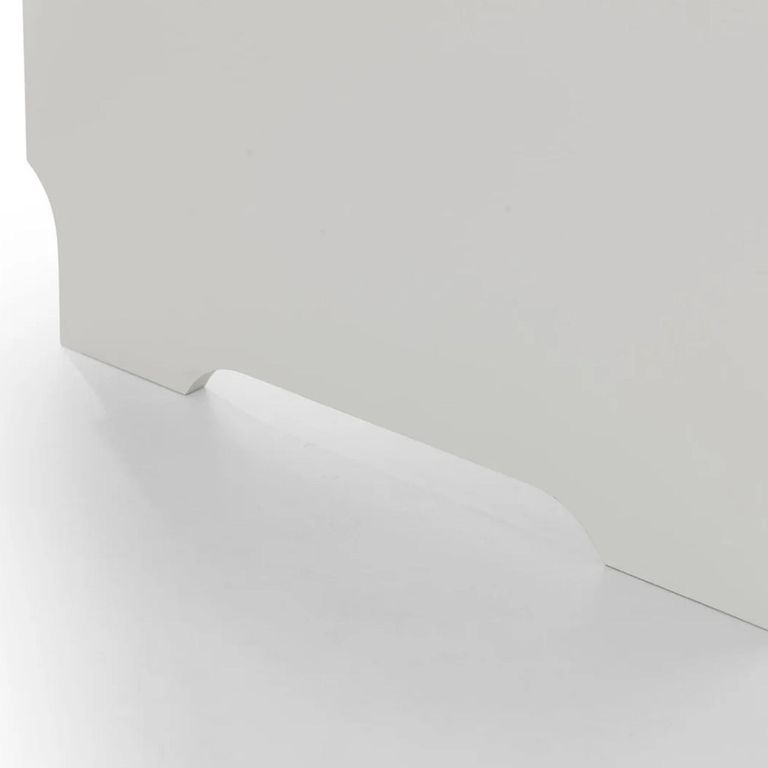 Newport Corner Dining Set - 4 Seater - 109cm - White