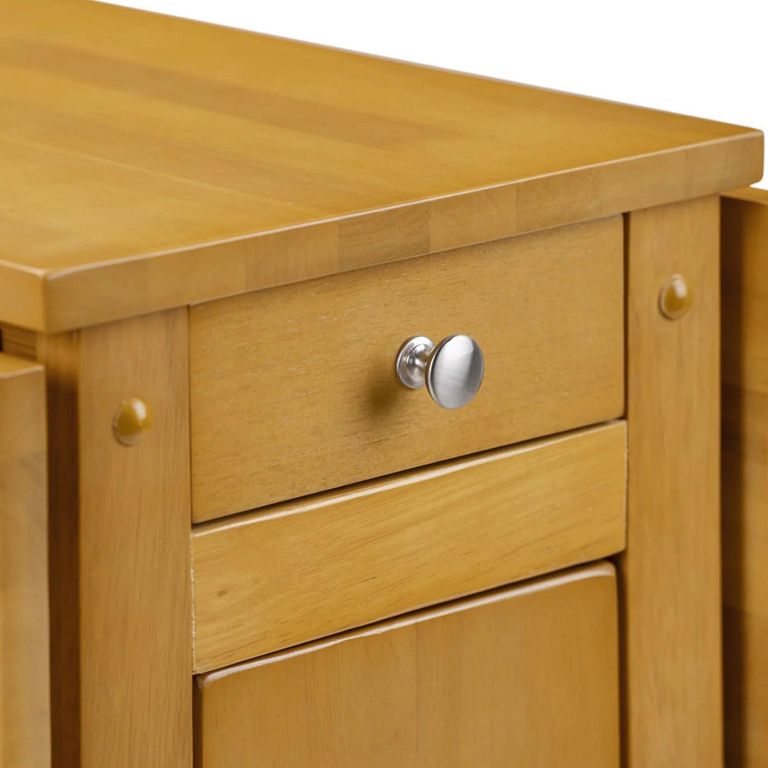 Savoy Gateleg Dining Set - 4 Seater - 35cm-120cm - 4 Chairs - Oak