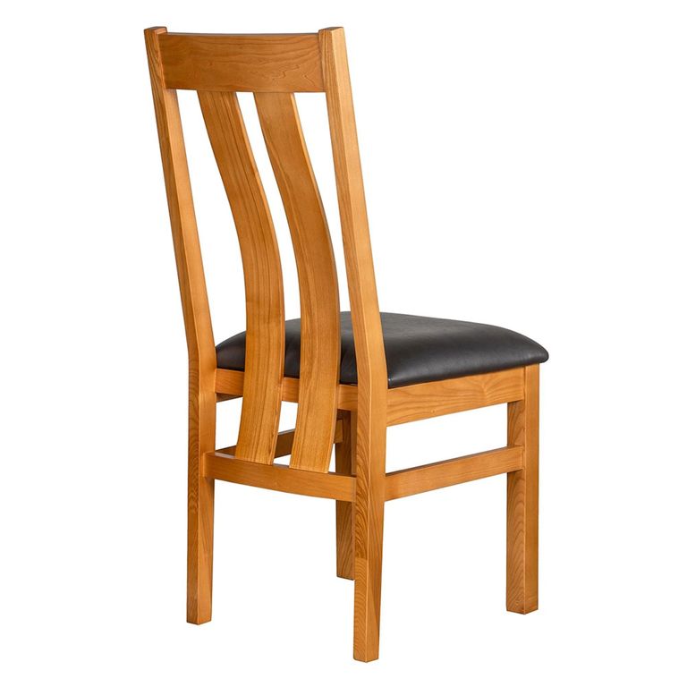 Somer Extending Dining Set - 4-8 Seater - 132cm-198cm - Oak - 4 Arizona Slatted Back Dining Chair