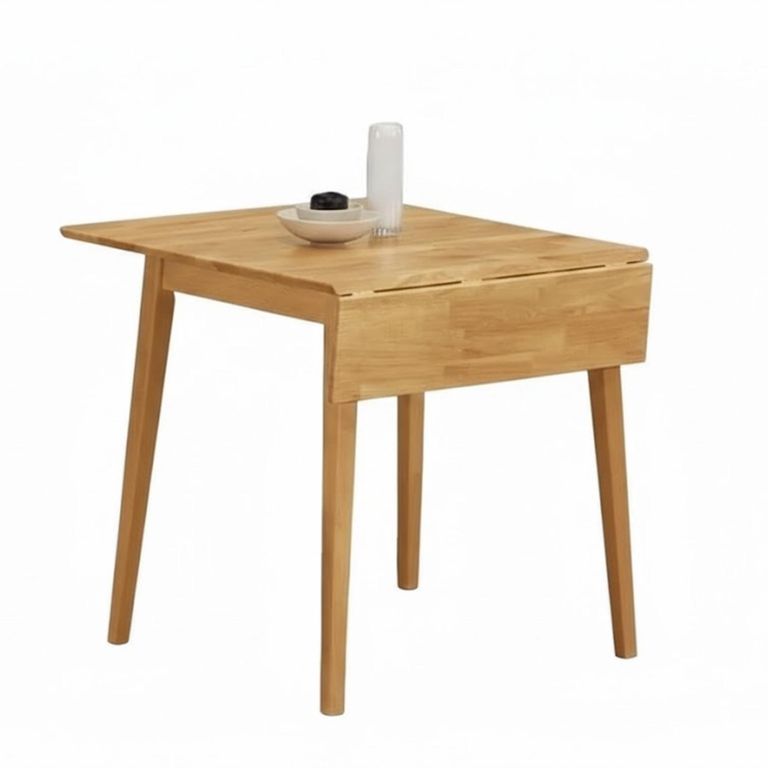 Hanover Drop Leaf Dining Set - 4 Seater - 61cm-97cm - Light Oak